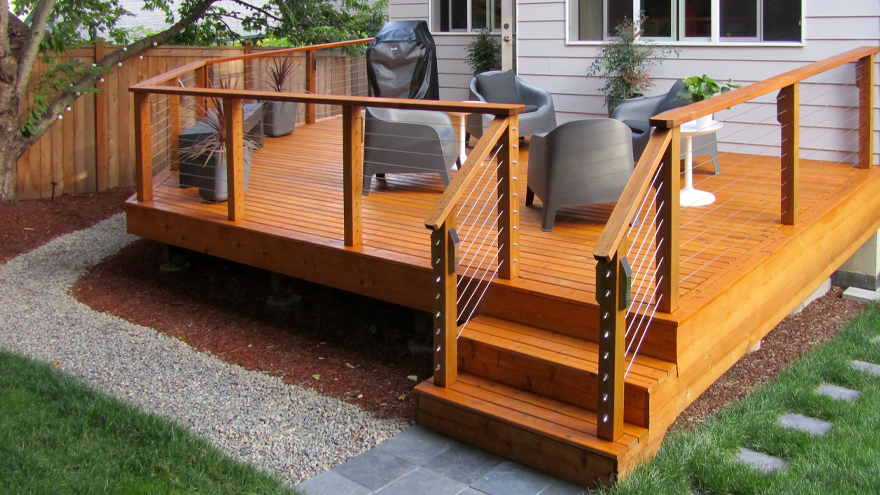 Outdoor solar LED lights and deck rail lighting kits are available to buy with or without a ground stake.