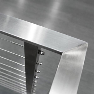 Cable Rail with Weld by AGS Stainless