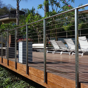 Side Mount Cable Rail by AGS Stainless