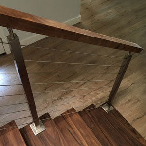 Top Mount Cable Rail by AGS Stainless