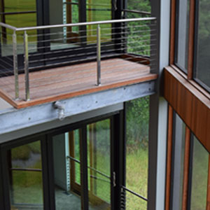 Contemporary Cable Rail by AGS Stainless
