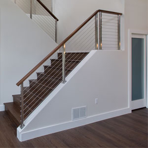 Modern Cable Rail by AGS Stainless