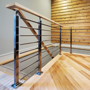 Stainless Steel Bar Rail Kit by AGS Stainless