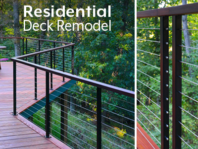 Deck Cable Railing Ideas