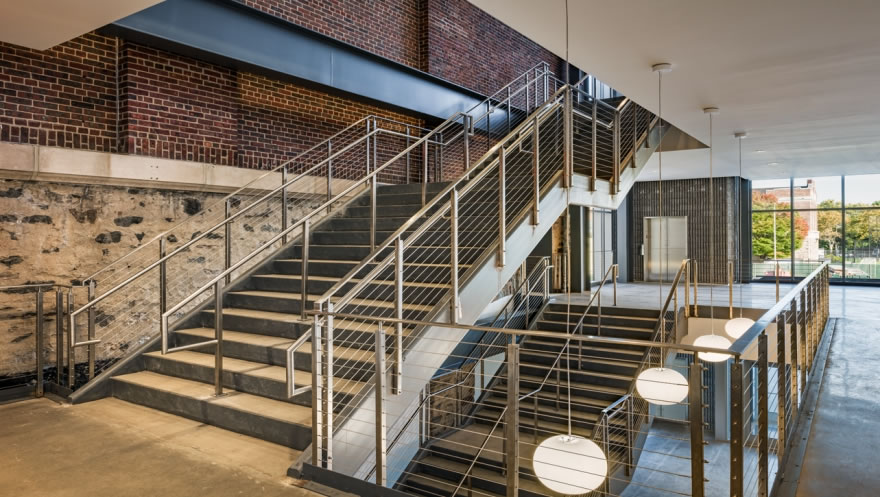 handrail design extensions drawing ags stainless